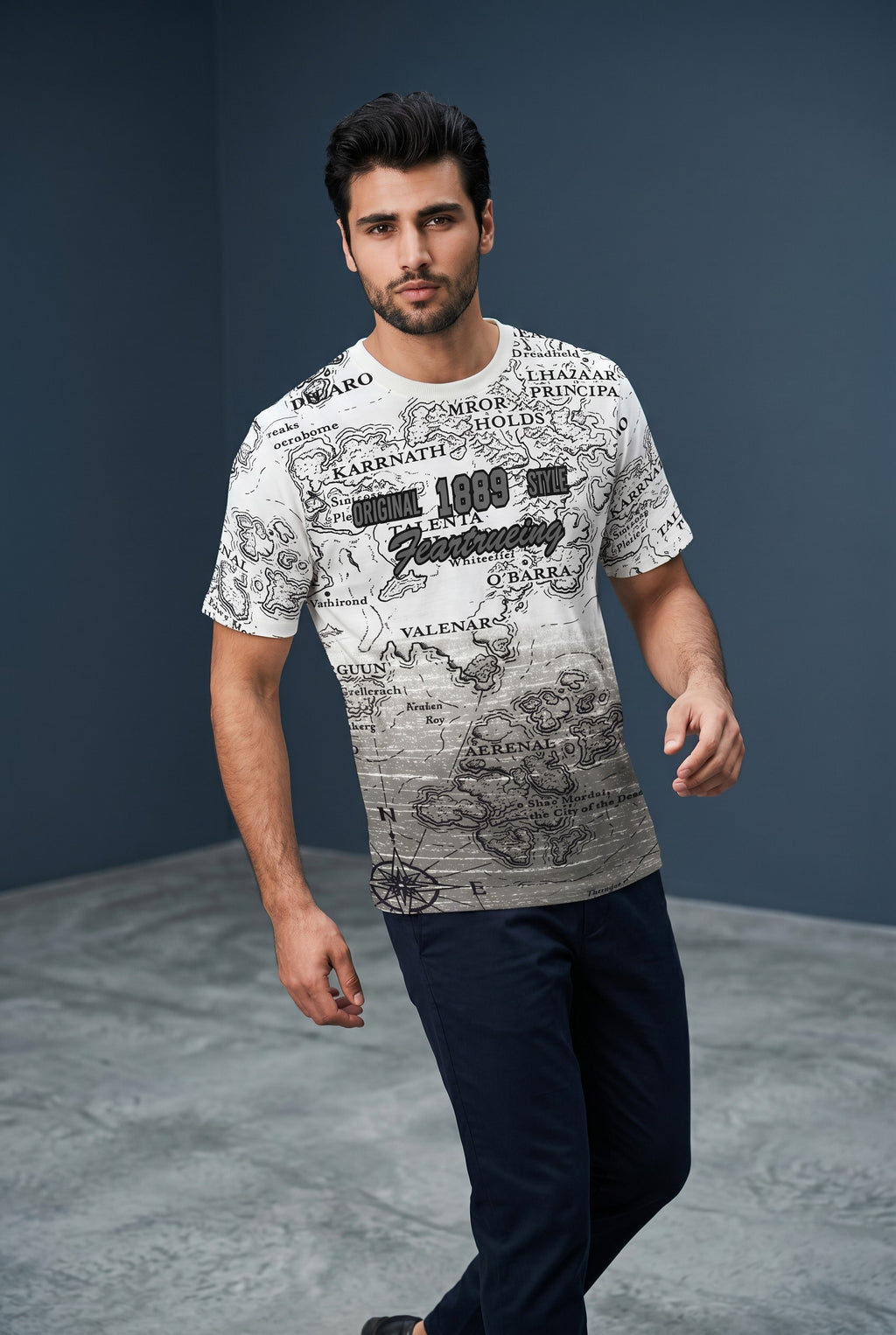 Essential Printed T-Shirt for Men